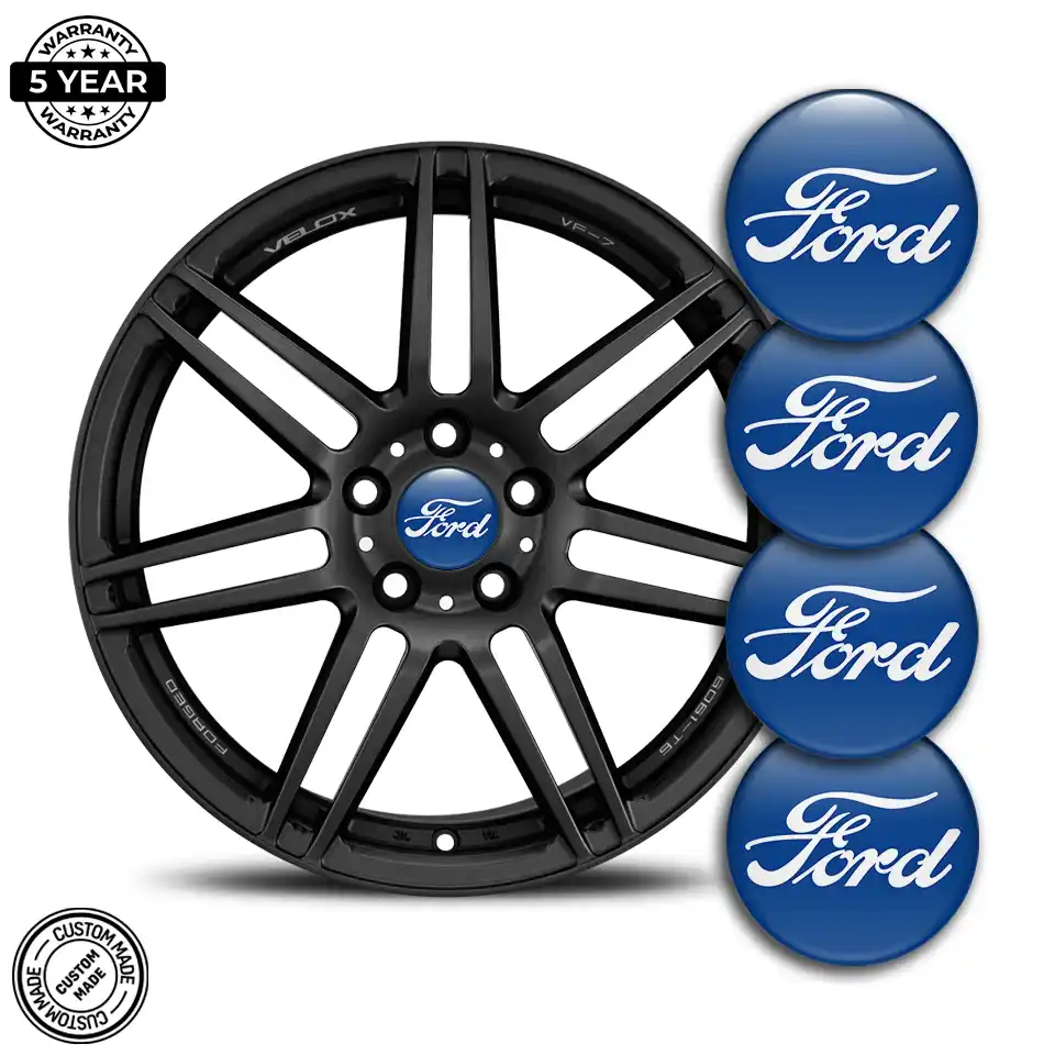 Ford Emblem Wheel Center Caps Stylish Design