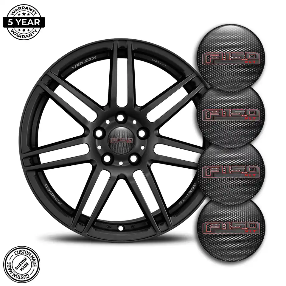 Ford F-150 Wheel Emblems Stylish Design