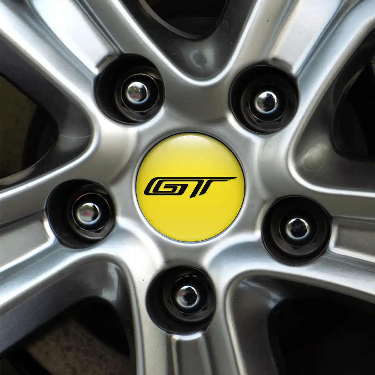 Ford GT Emblem Center Hub Cap Self-Adhesive Stylish Design