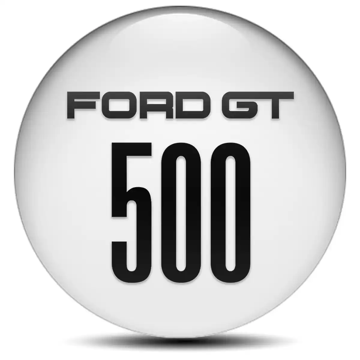 Ford GT Logo Silicone Badge High Quality