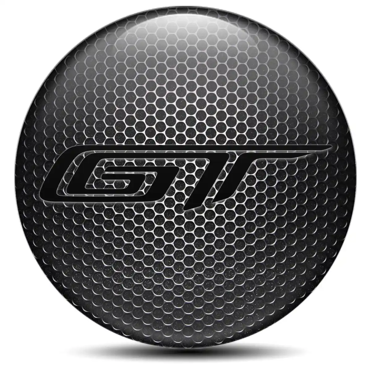 Ford GT Logo Silicone Badge Self-Adhesive Stylish Design