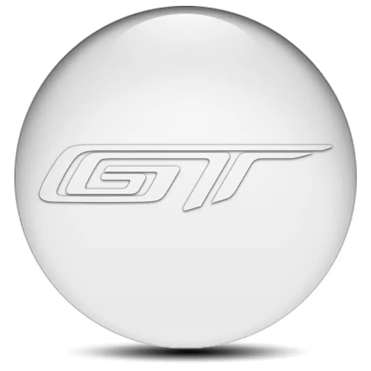 Ford GT Logo Silicone Sticker Stylish Design