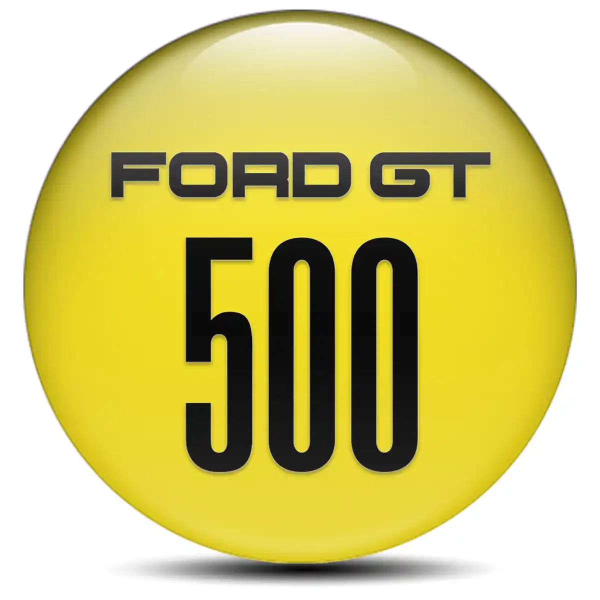 Ford GT Sticker Epoxy 3D Gel Stylish Design