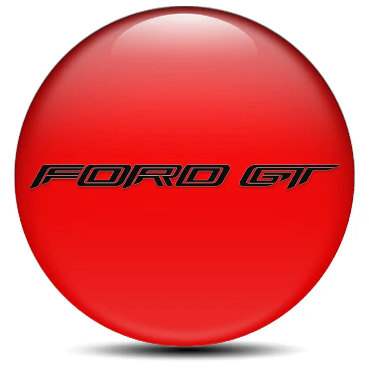 Ford GT Wheel Emblems High Quality