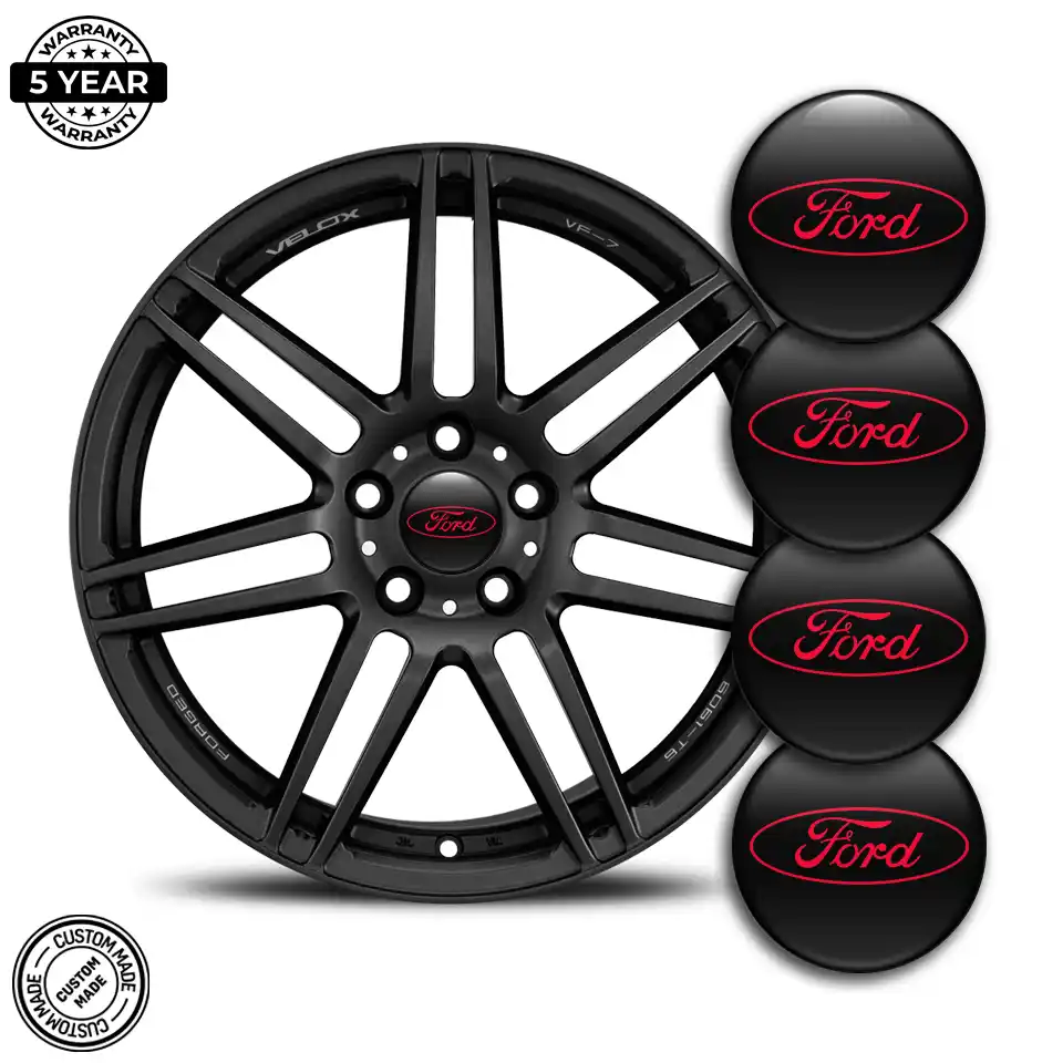 Ford Logo Silicone Badge Stylish Design