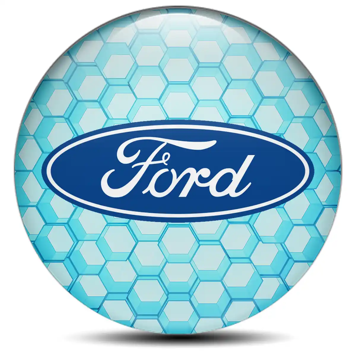 Ford Logo Silicone Emblem High Quality