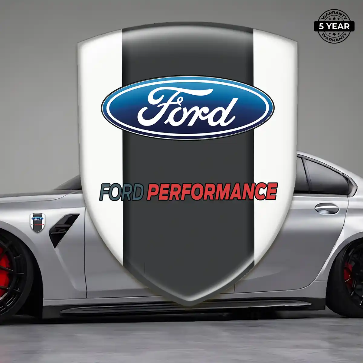 Ford Logo Sticker Refined Design
