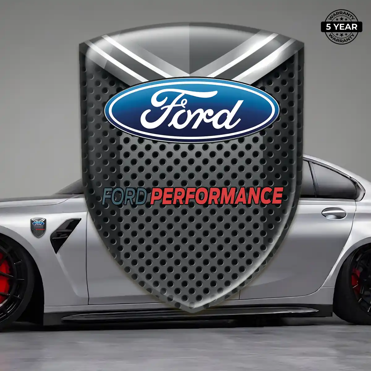 Ford Logo Sticker Sleek Style