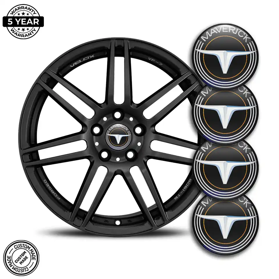 Ford Maverick Domed Emblem Self-Adhesive Stylish Design