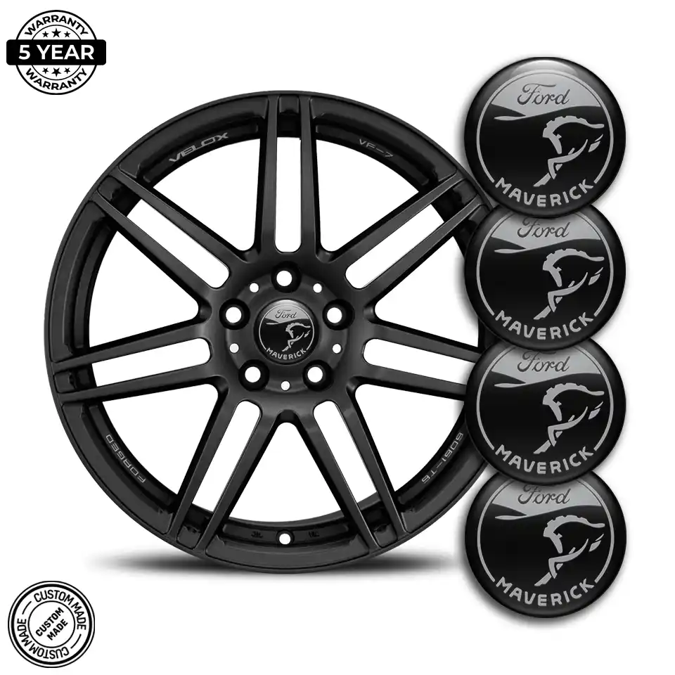 Ford Maverick Domed Sticker Self-Adhesive Stylish Design