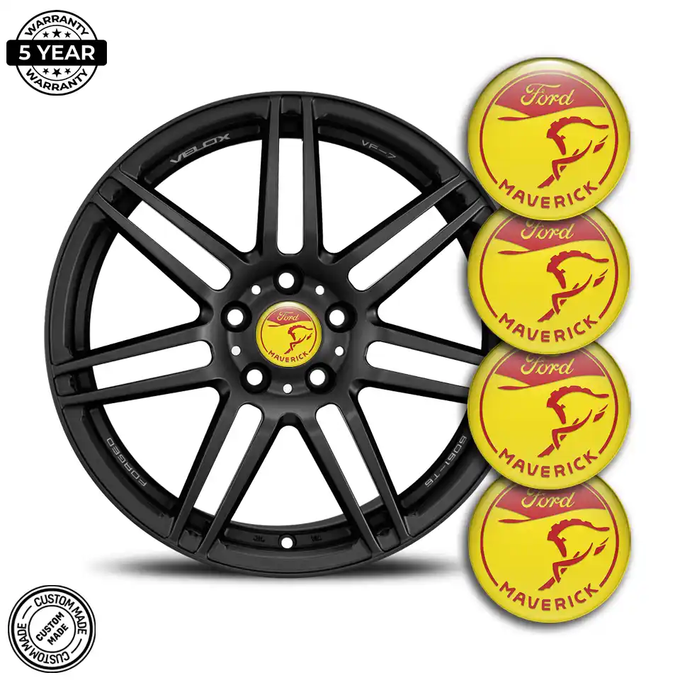 Ford Maverick Domed Sticker Stylish Design