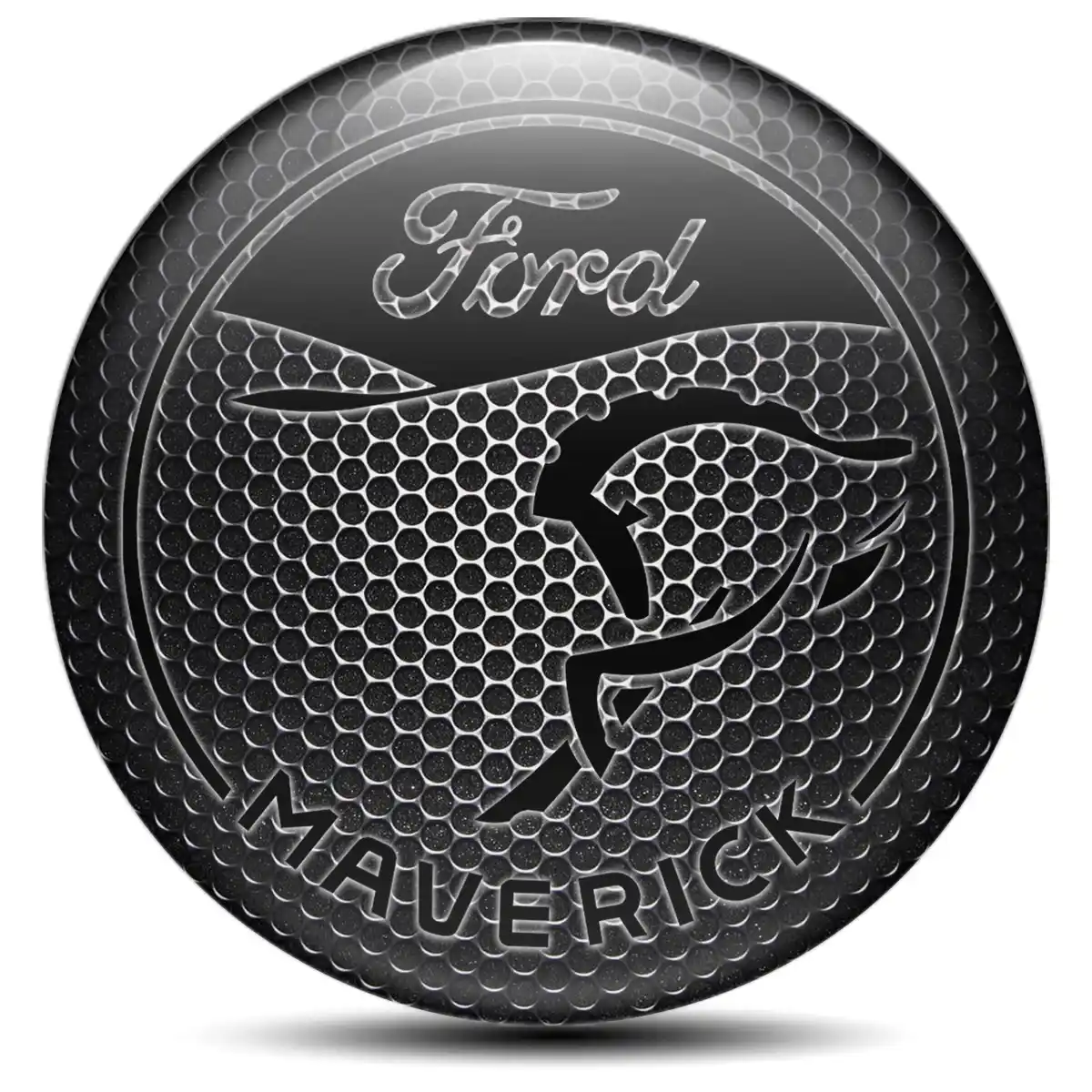 Ford Maverick Emblem Badge Self-Adhesive Stylish Design