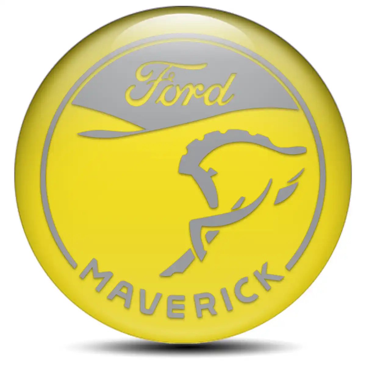 Ford Maverick Emblem Center Hup Cap Stylish Design