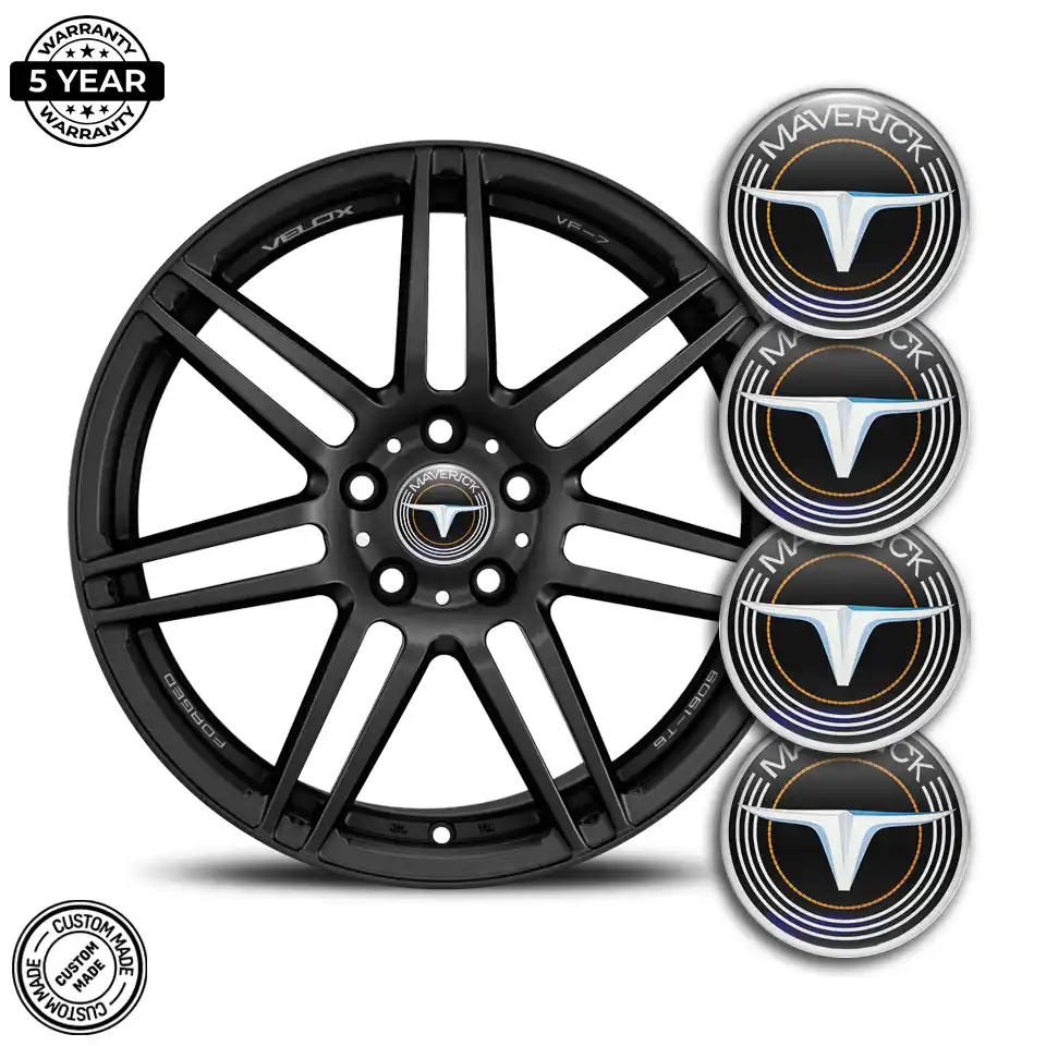 Ford Maverick Emblem Epoxy Self-Adhesive Stylish Design