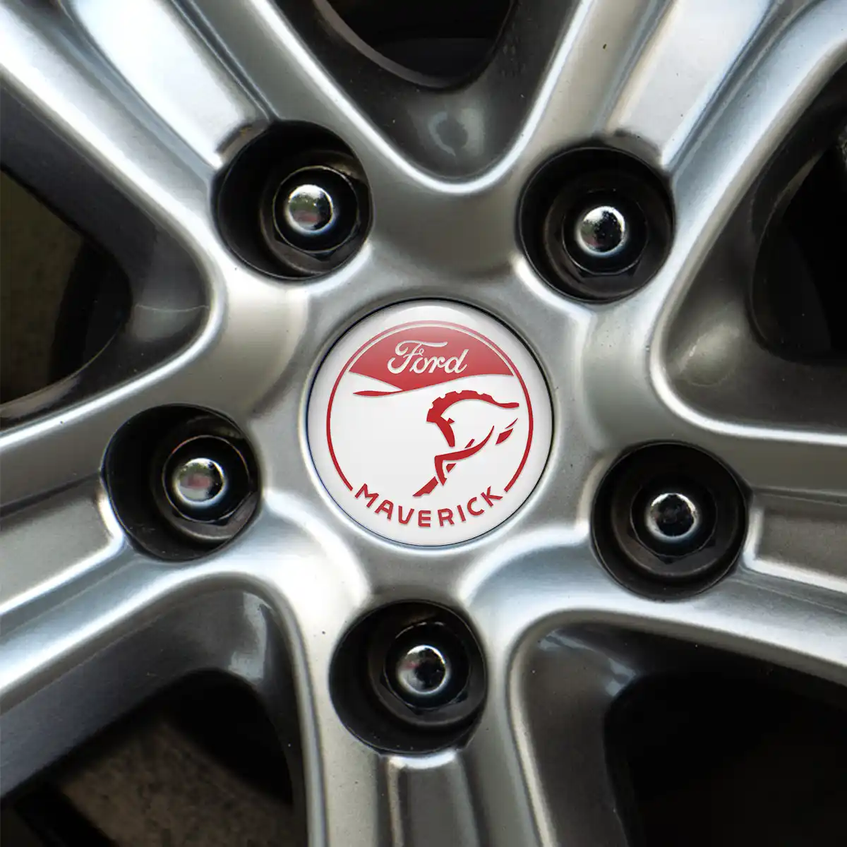 Ford Maverick Epoxy Sticker Stylish Design