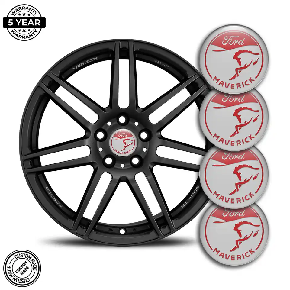 Ford Maverick Logo Emblem Self-Adhesive Stylish Design