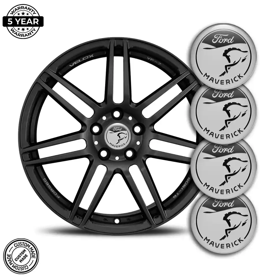 Ford Maverick Logo Silicone Badge Stylish Design