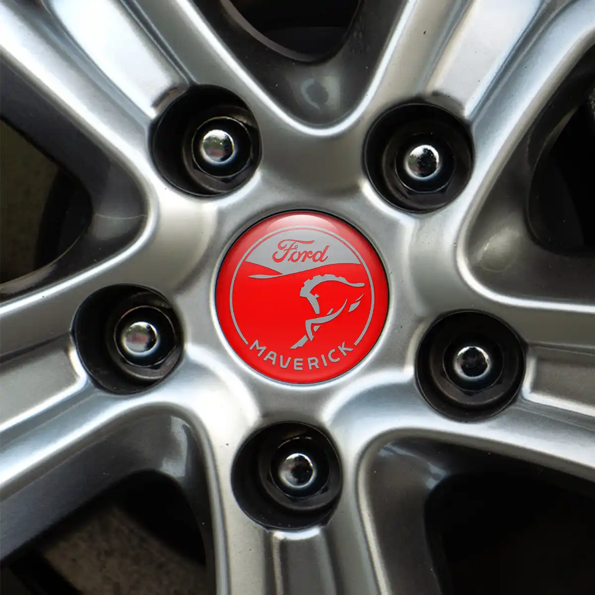 Ford Maverick Silicone Sticker Self-Adhesive Stylish Design