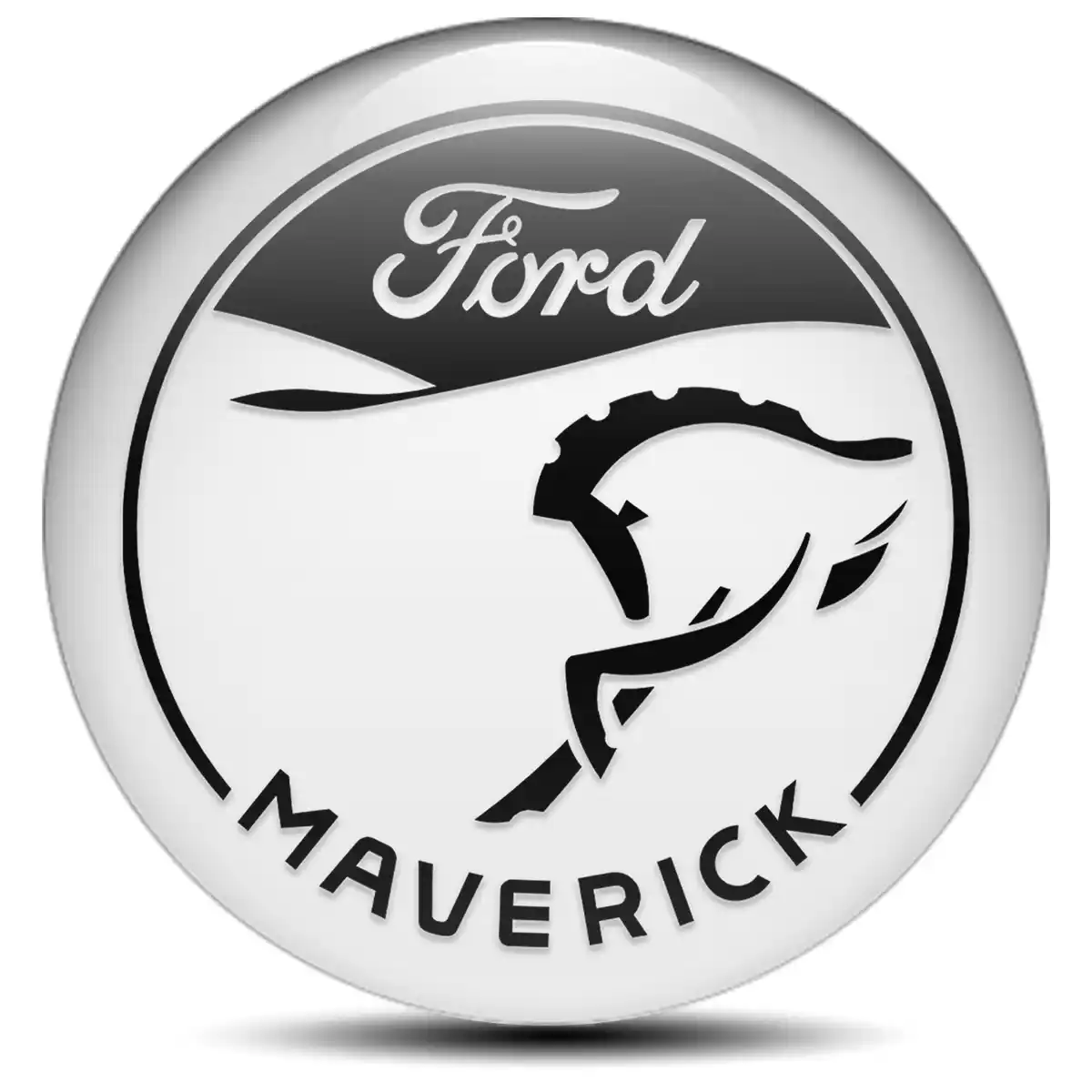 Ford Maverick Silicone Sticker Stylish Design