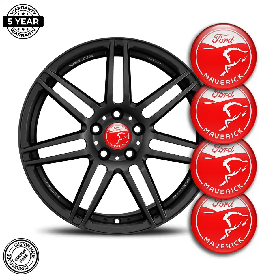 Ford Maverick Wheel Emblems High Quality