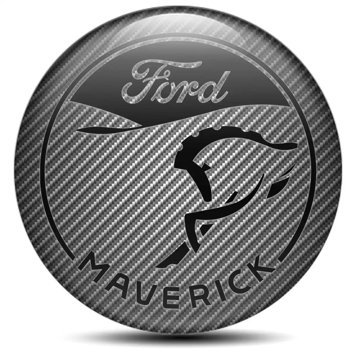 Ford Maverick Wheel Emblems Stylish Design