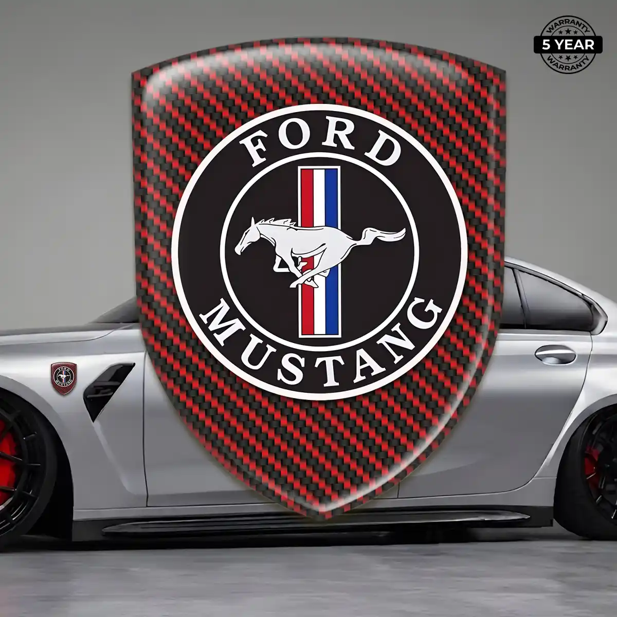 Ford Mustang 3D Emblem Sticker Elite Finish