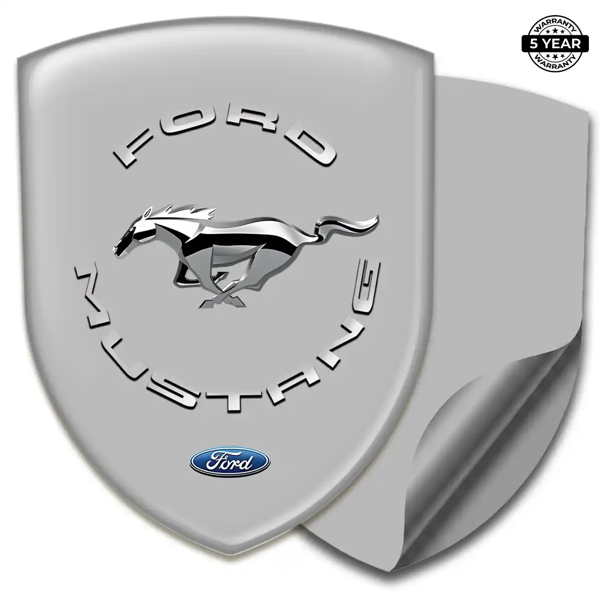 Ford Mustang Automotive Emblem Sticker Elite Finish