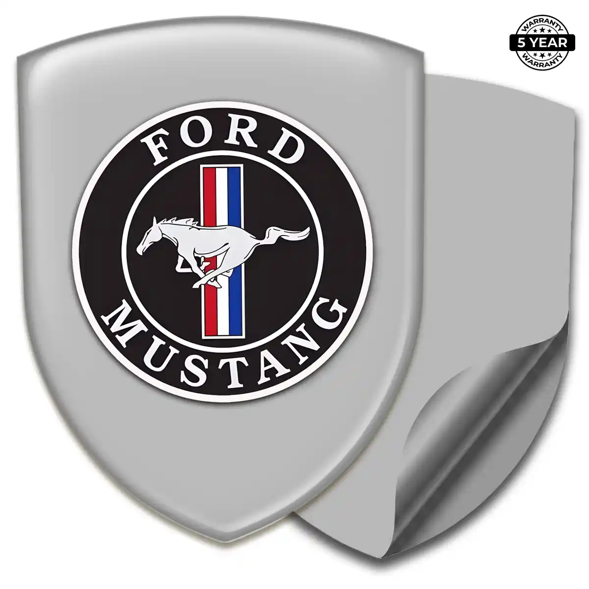 Ford Mustang Automotive Resin Decal Refined Design