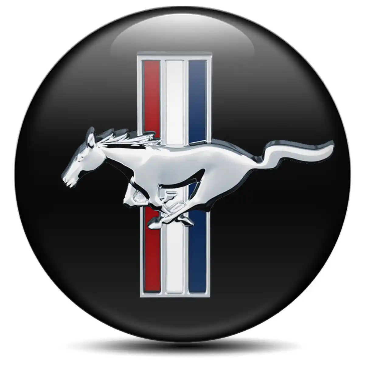 Ford Mustang Badge Emblems Center Cap Premium Quality