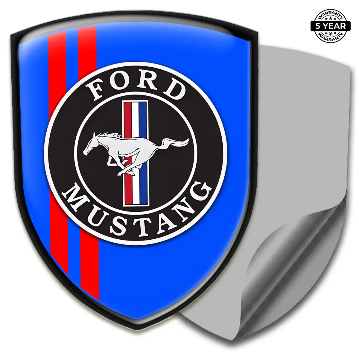 Ford Mustang Badge Sleek Style