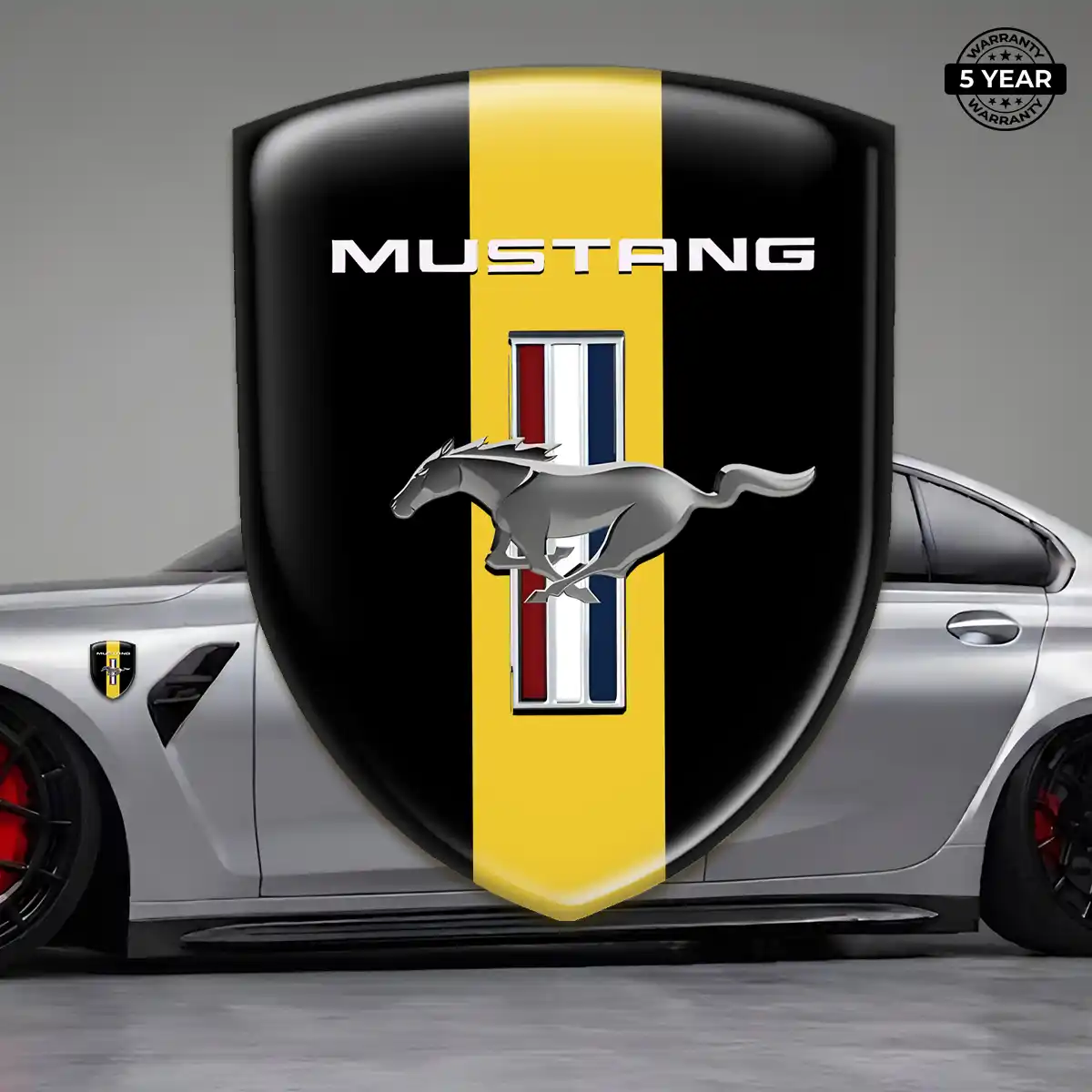 Ford Mustang Crest Emblem Elite Finish