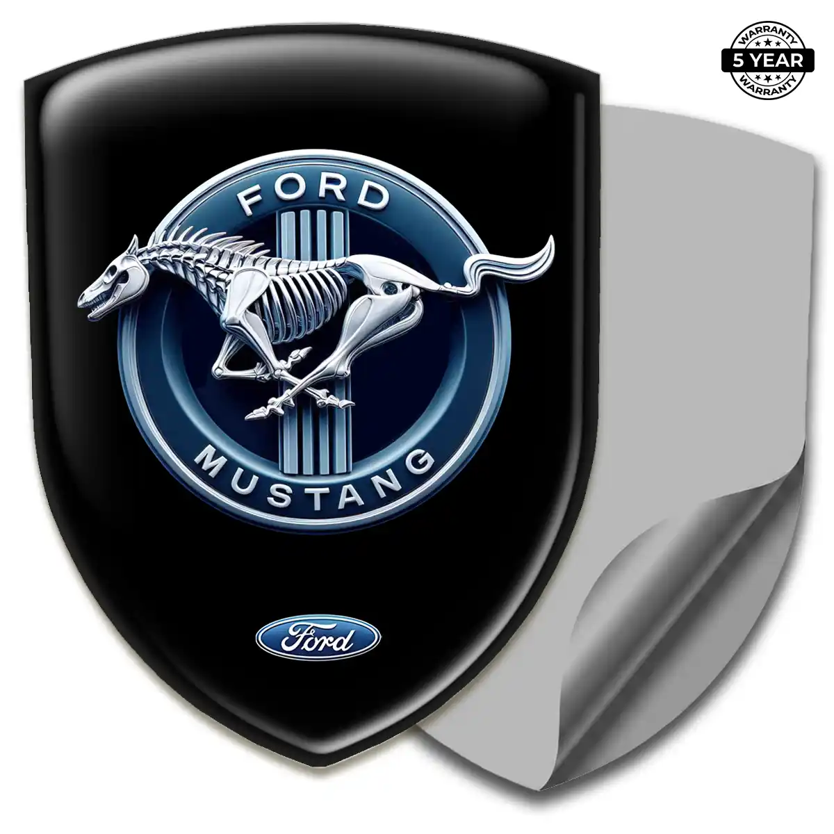 Ford Mustang Crest Logo Emblem Elite Finish
