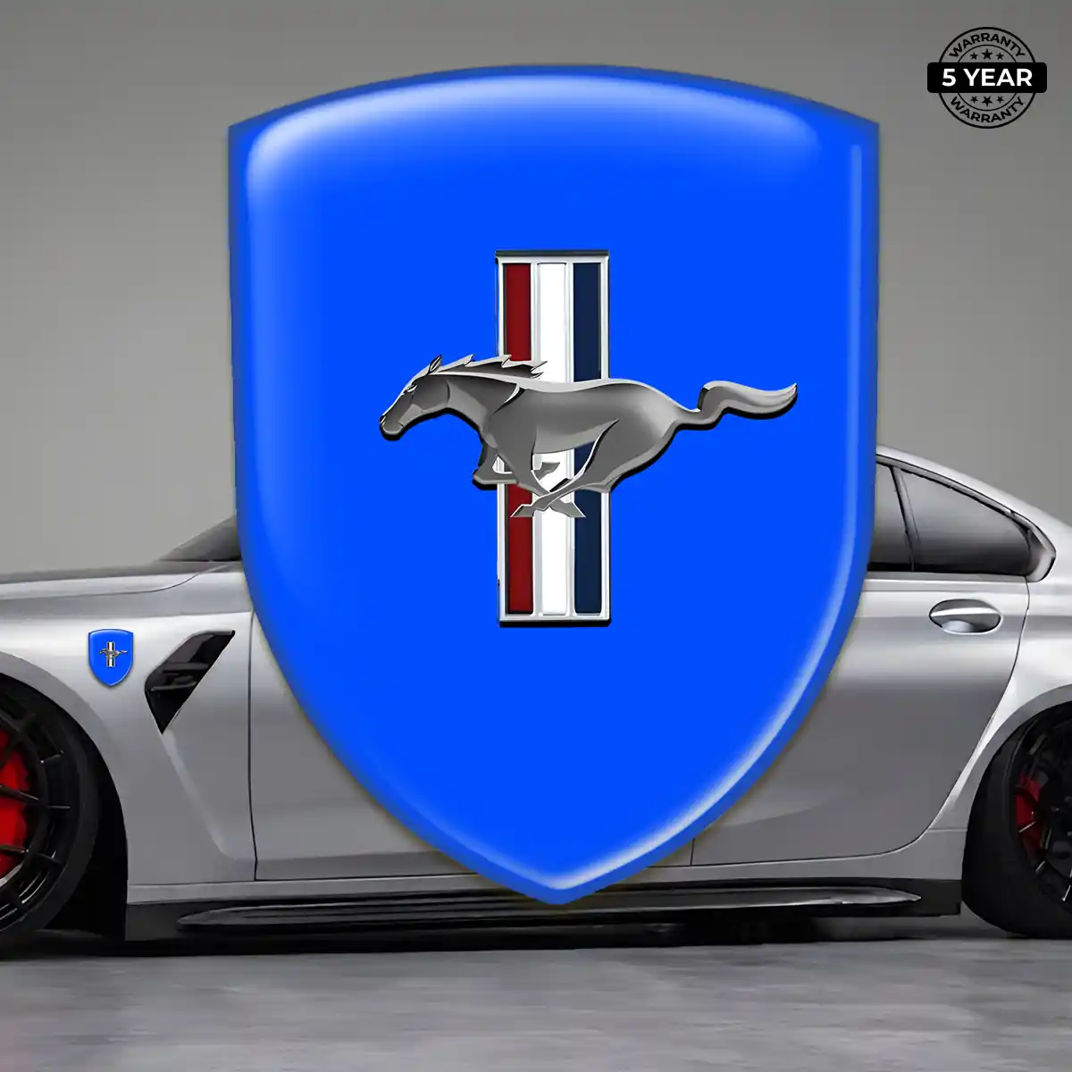 Ford Mustang Crest Logo Emblem Refined Design