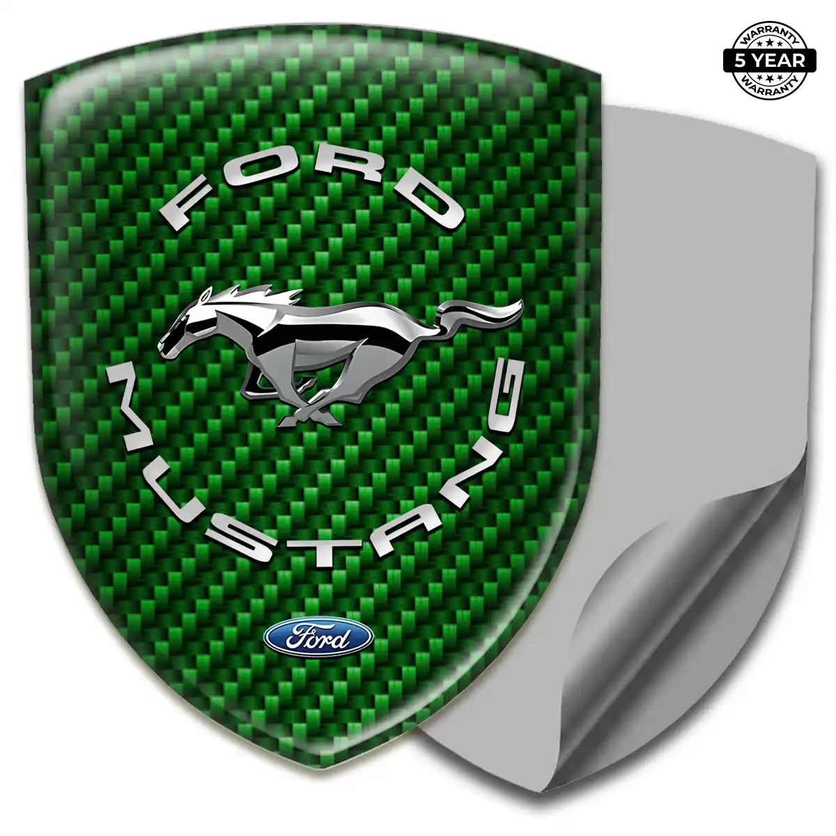 Ford Mustang Domed Badge Elite Finish