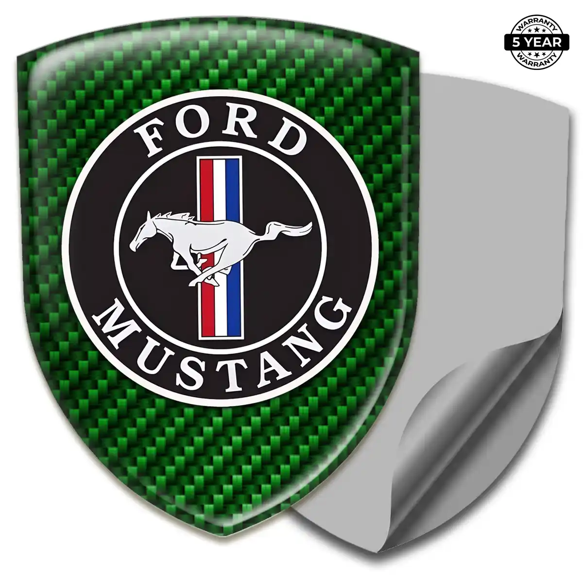 Ford Mustang Domed Decal Elite Finish