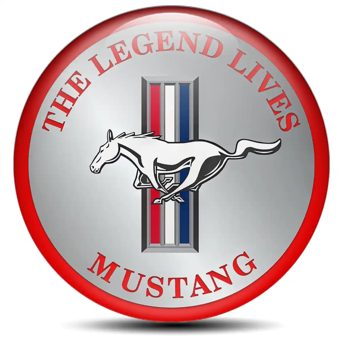 Ford Mustang Domed Emblem Premium Edition
