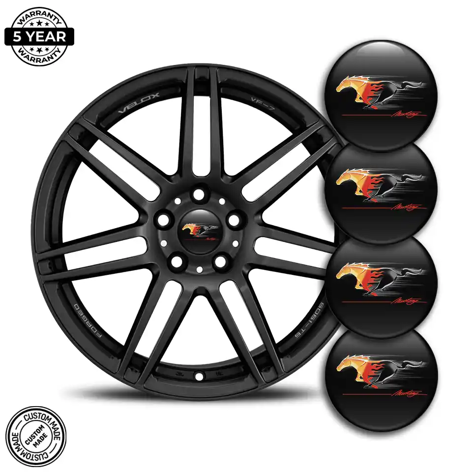Ford Mustang Domed Emblem Premium Quality