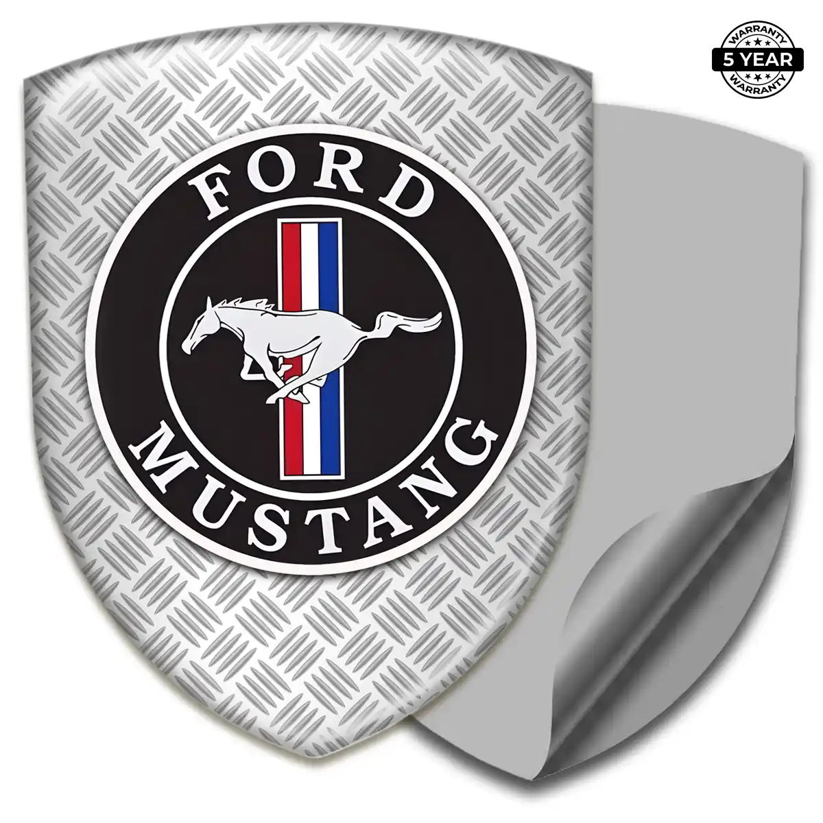 Ford Mustang Domed Emblem Refined Design
