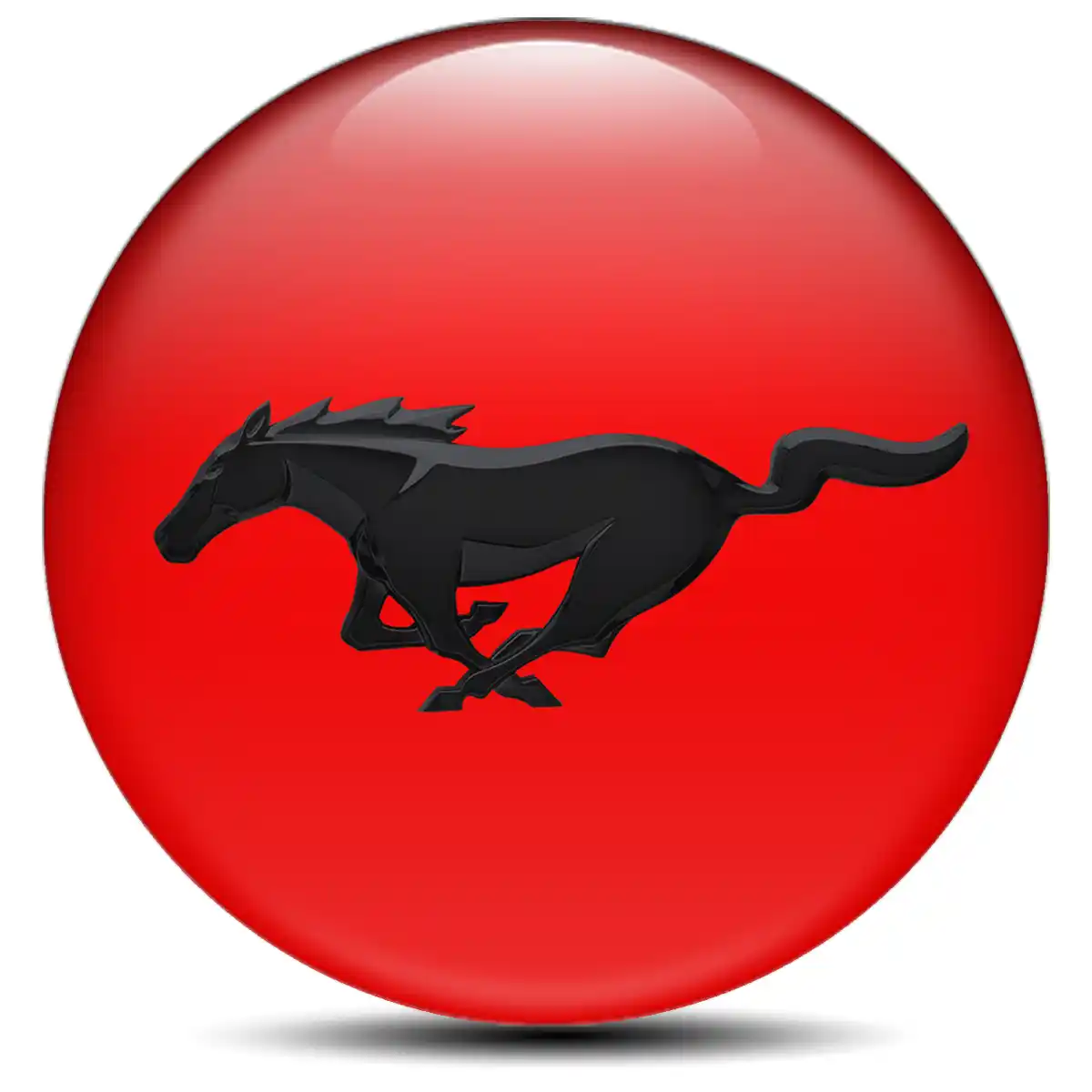Ford Mustang Domed Emblem Self-Adhesive High Quality