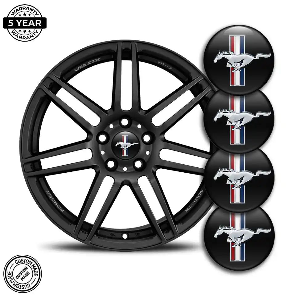 Ford Mustang Domed Emblem Stylish Design