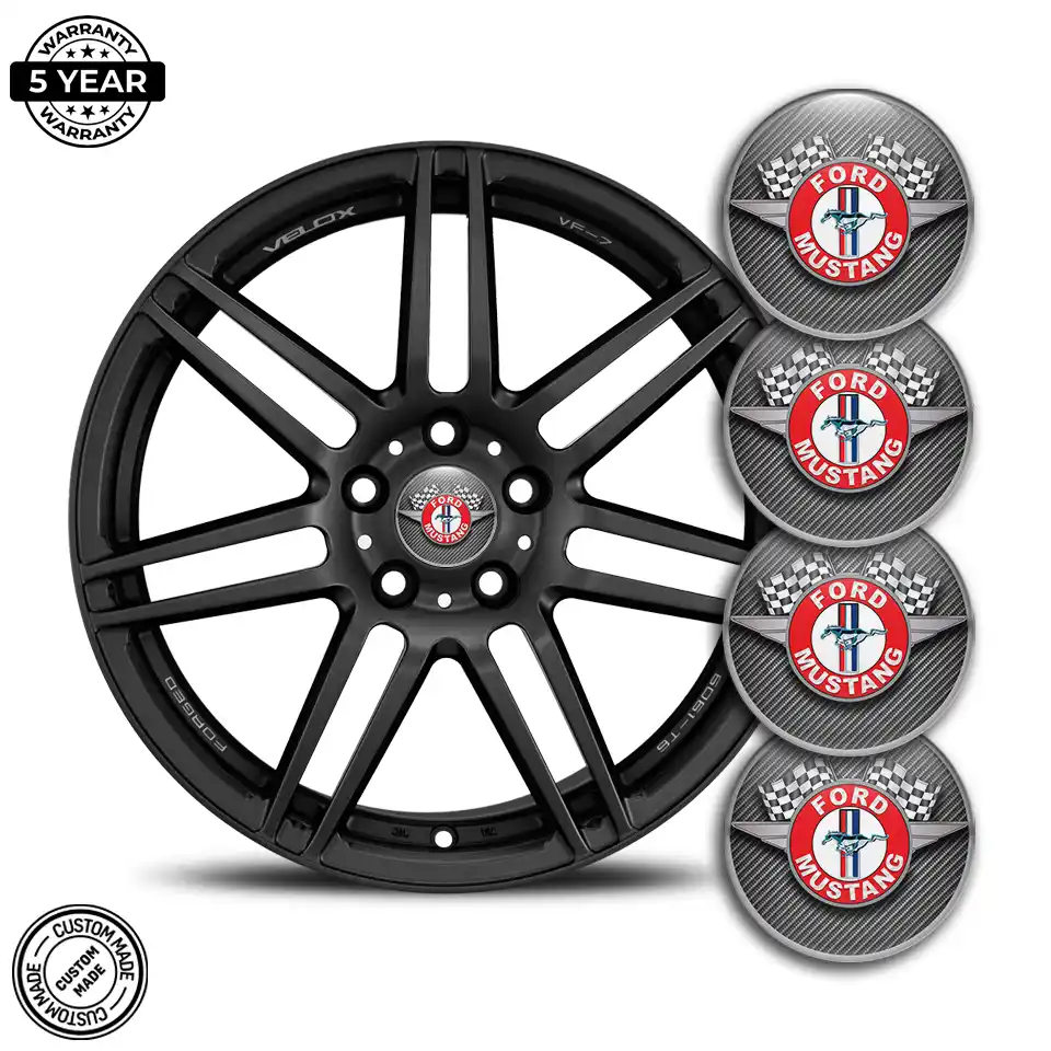 Ford Mustang Domed Sticker Premium Edition