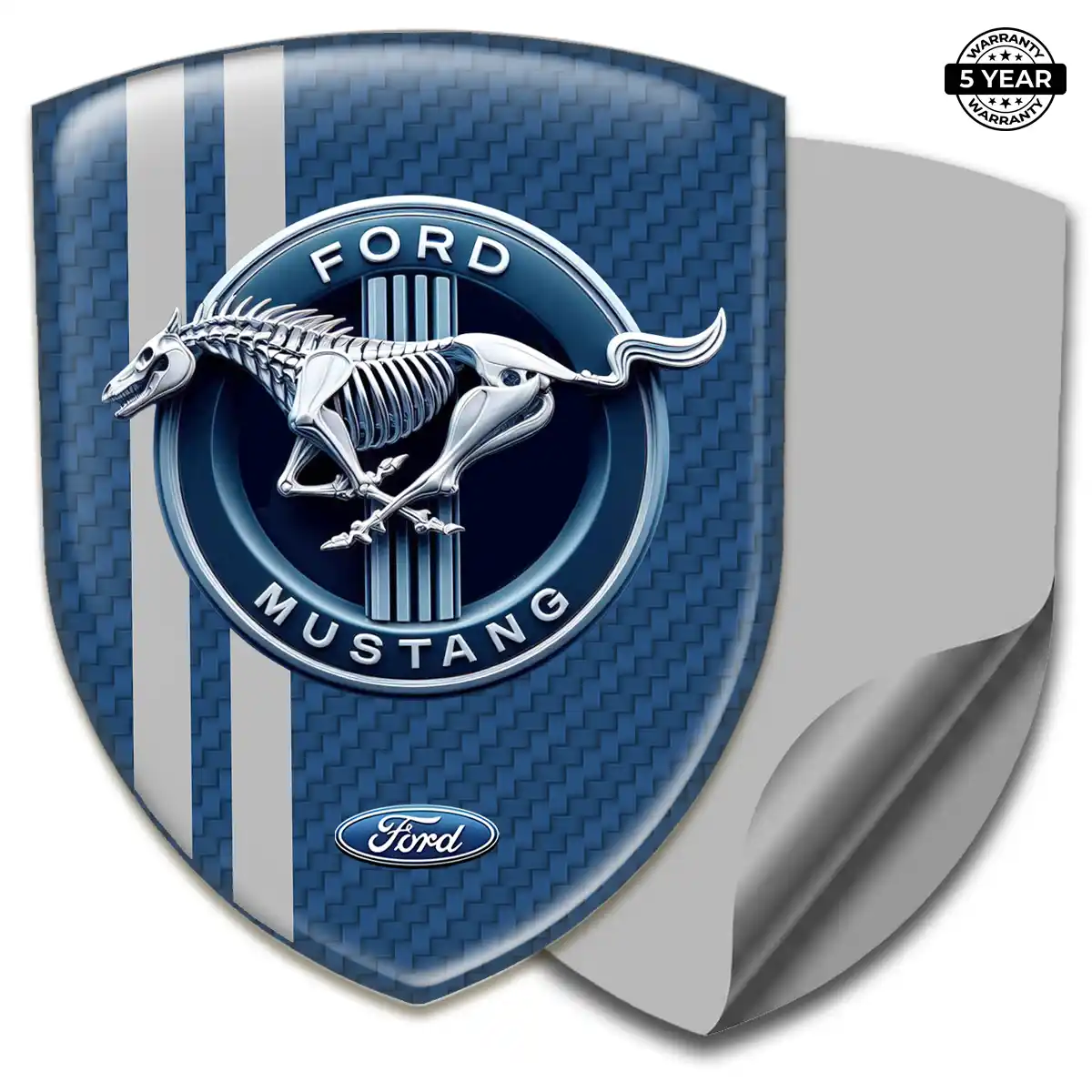 Ford Mustang Emblem Badge Elite Finish