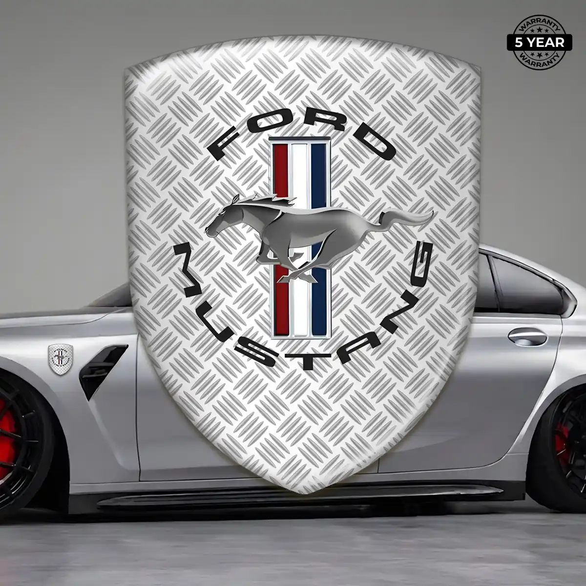 Ford Mustang Emblem Badge Logo Sleek Style