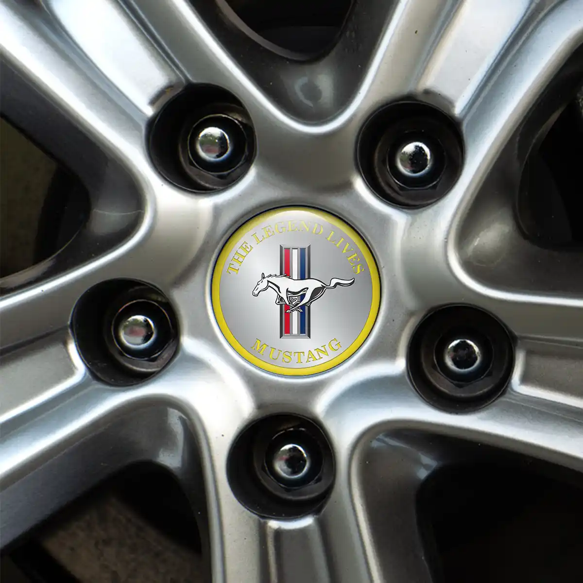 Ford Mustang Emblem Badge Premium Edition