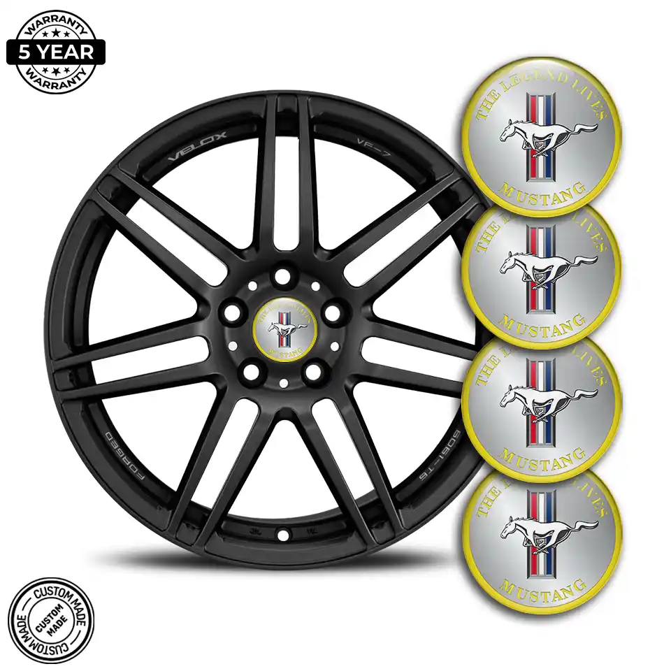 Ford Mustang Emblem Badge Premium Edition