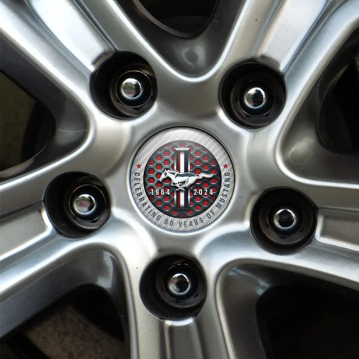 Ford Mustang Emblem Badge Self-Adhesive Premium Edition