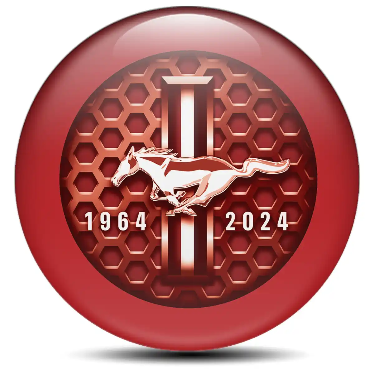 Ford Mustang Emblem Badge Self-Adhesive Stylish Design