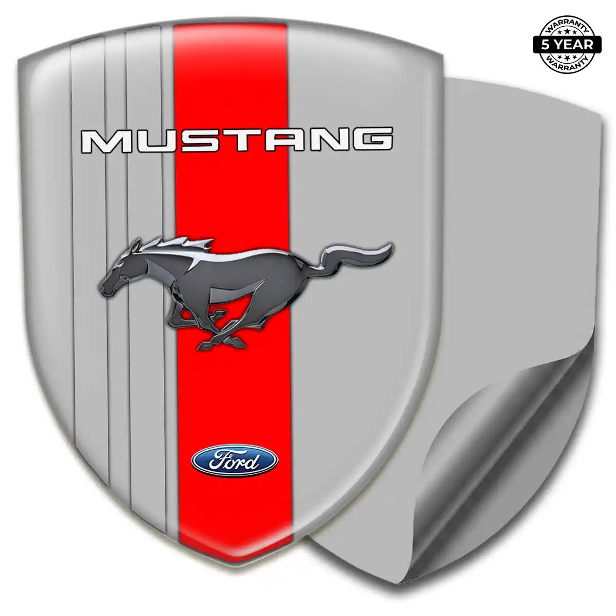 Ford Mustang Emblem Badge Sleek Style