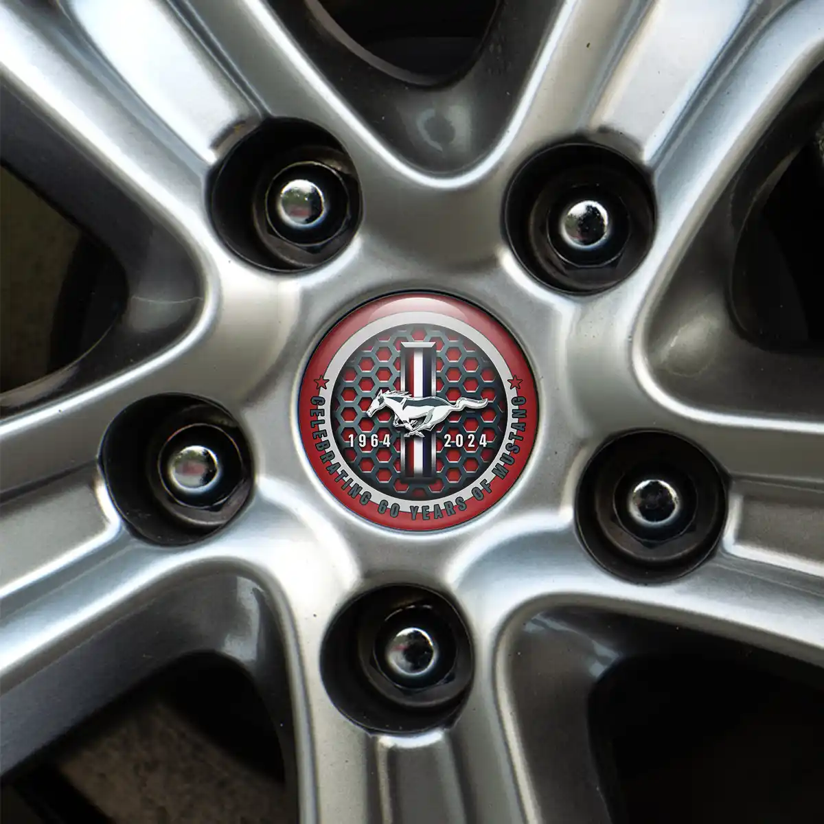 Ford Mustang Emblem Epoxy Self-Adhesive Premium Edition