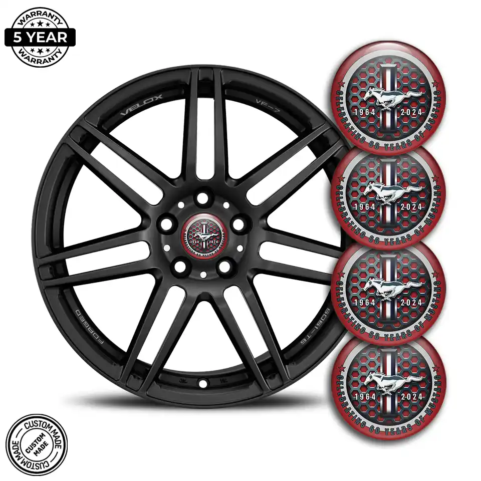 Ford Mustang Emblem Epoxy Self-Adhesive Premium Edition